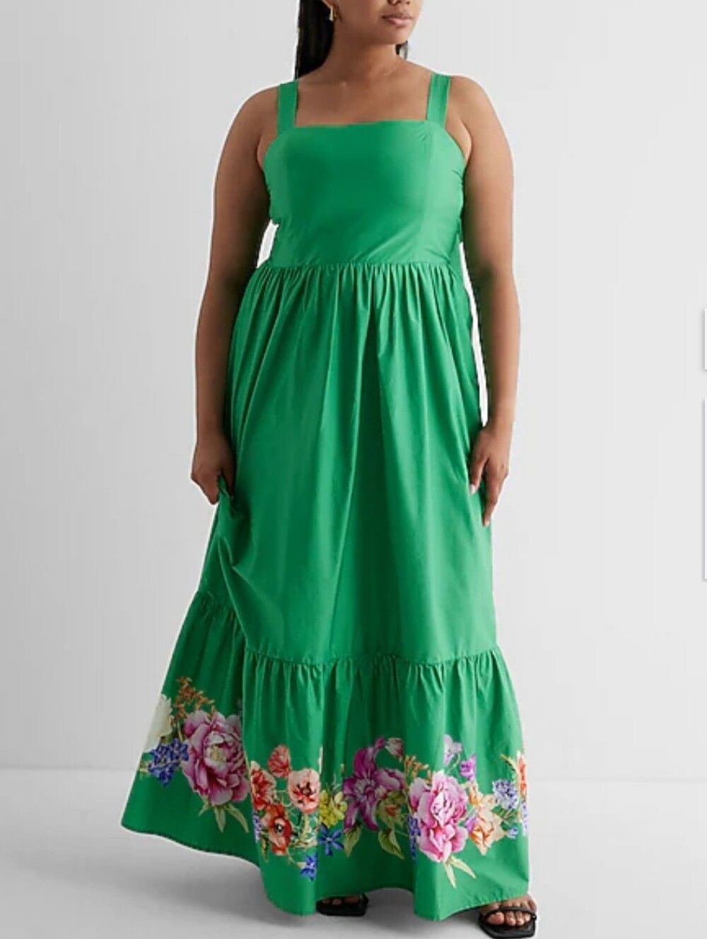 EXPRESS tiered Dress Sz L